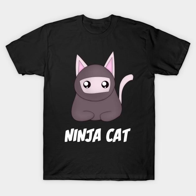 Ninja Cat T-Shirt by pako-valor